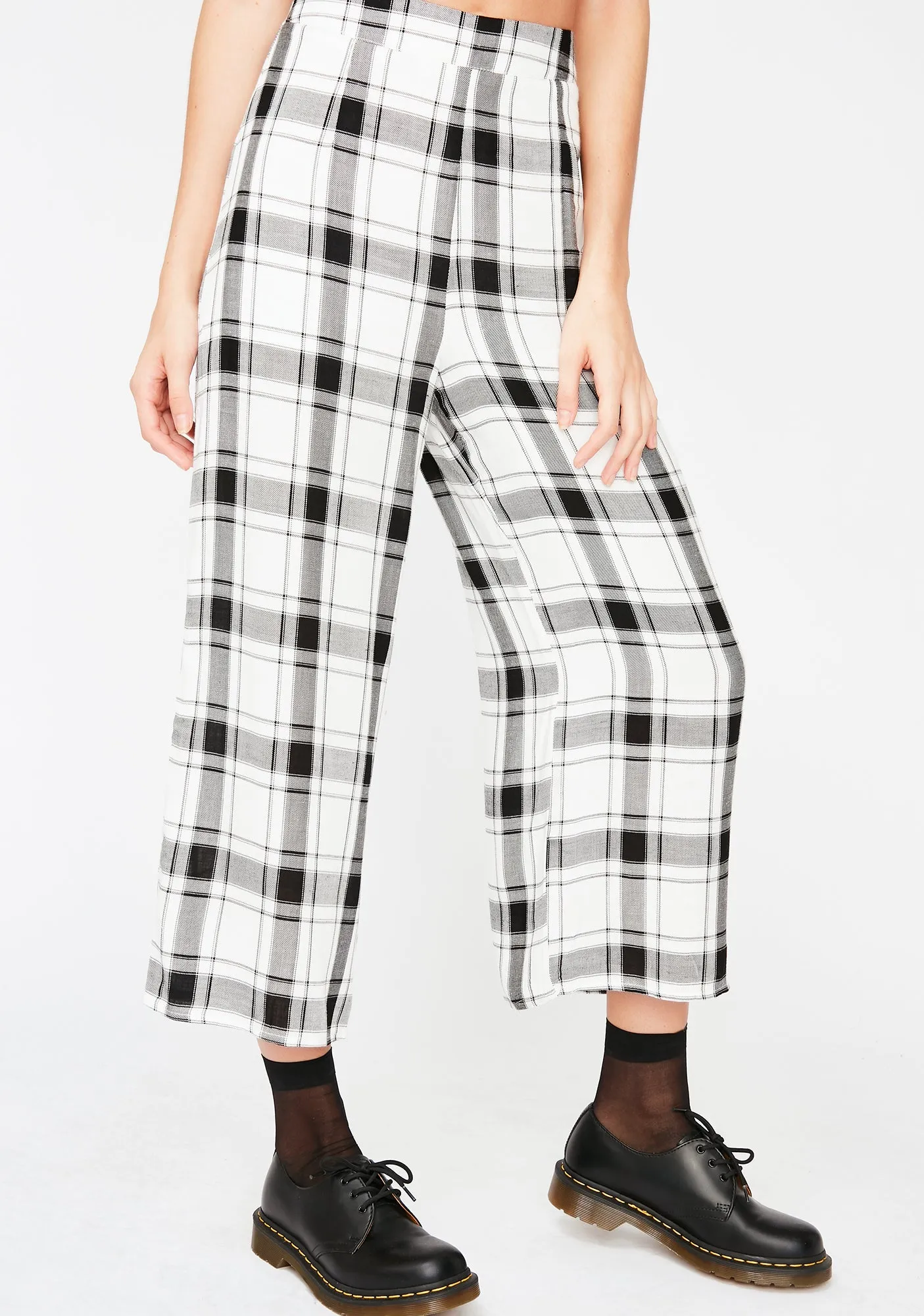 No Excuses Plaid Pants