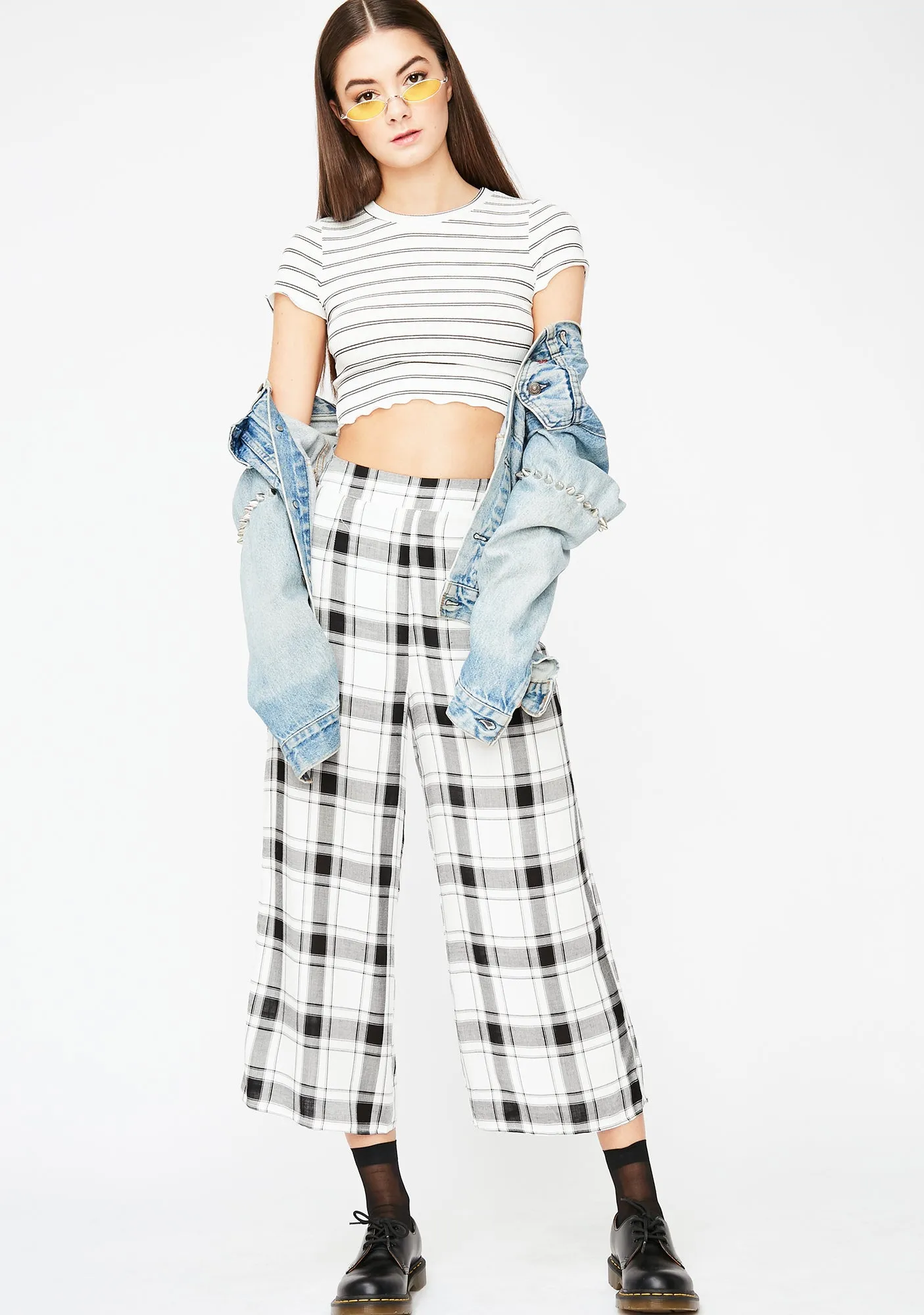 No Excuses Plaid Pants