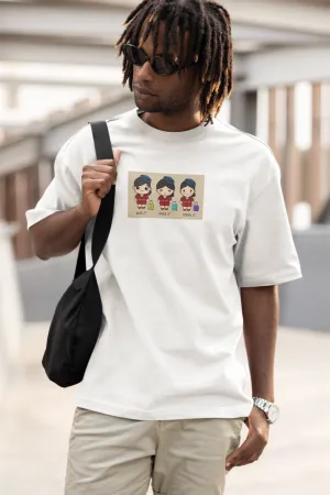 Official Crew Minime's Graphic Oversize T-shirt