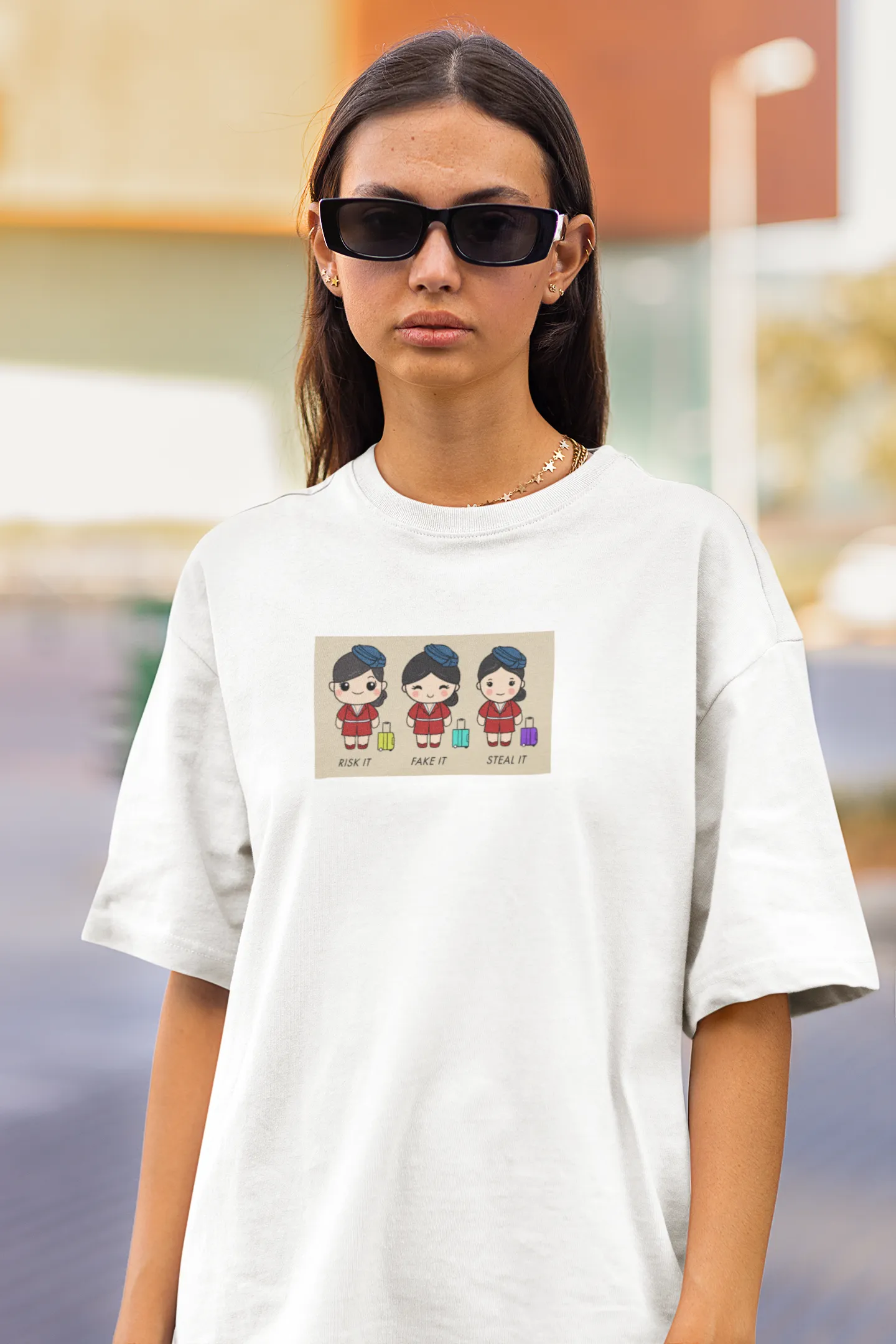 Official Crew Minime's Graphic Oversize T-shirt