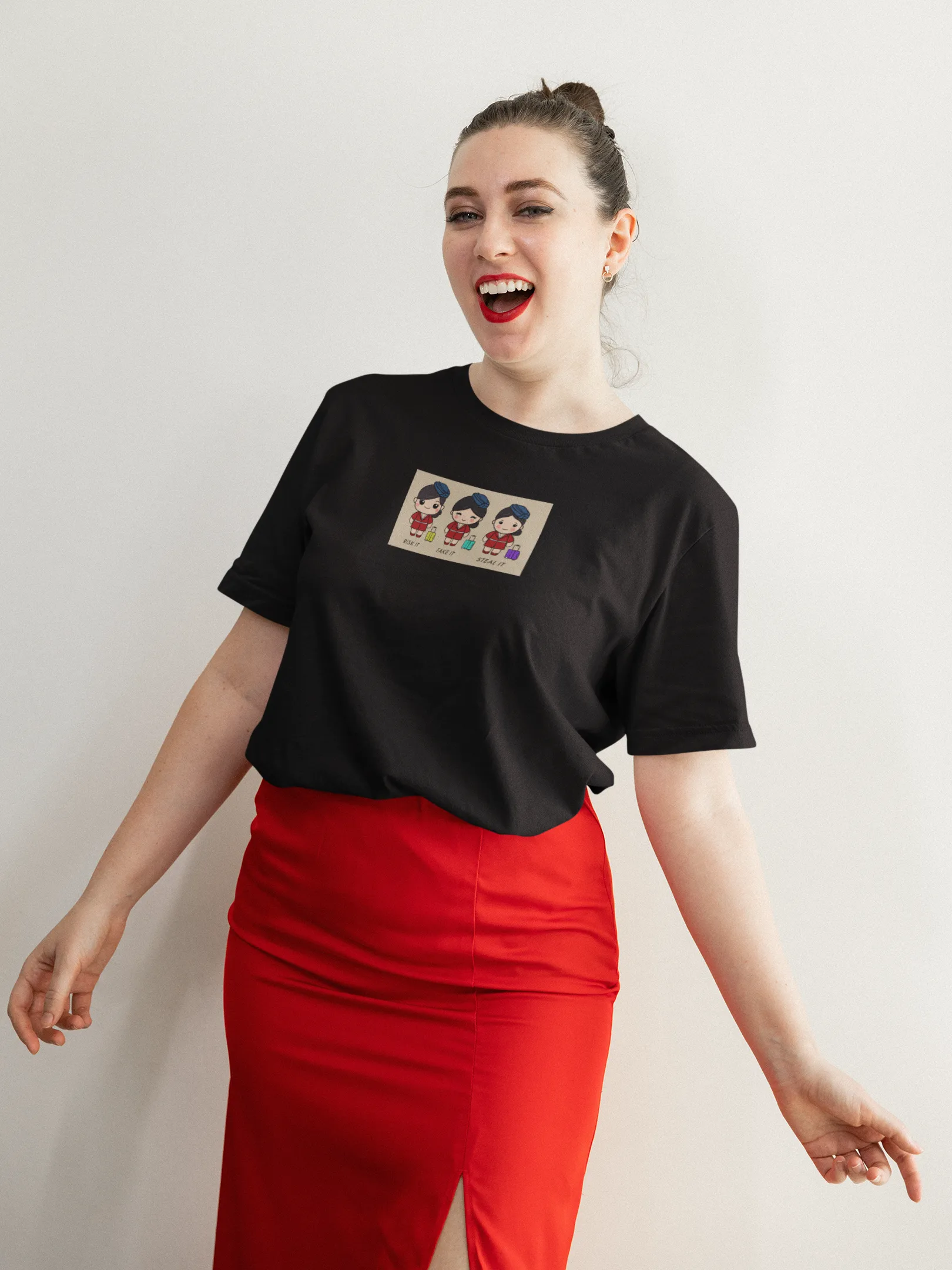Official Crew Minime's Graphic Oversize T-shirt