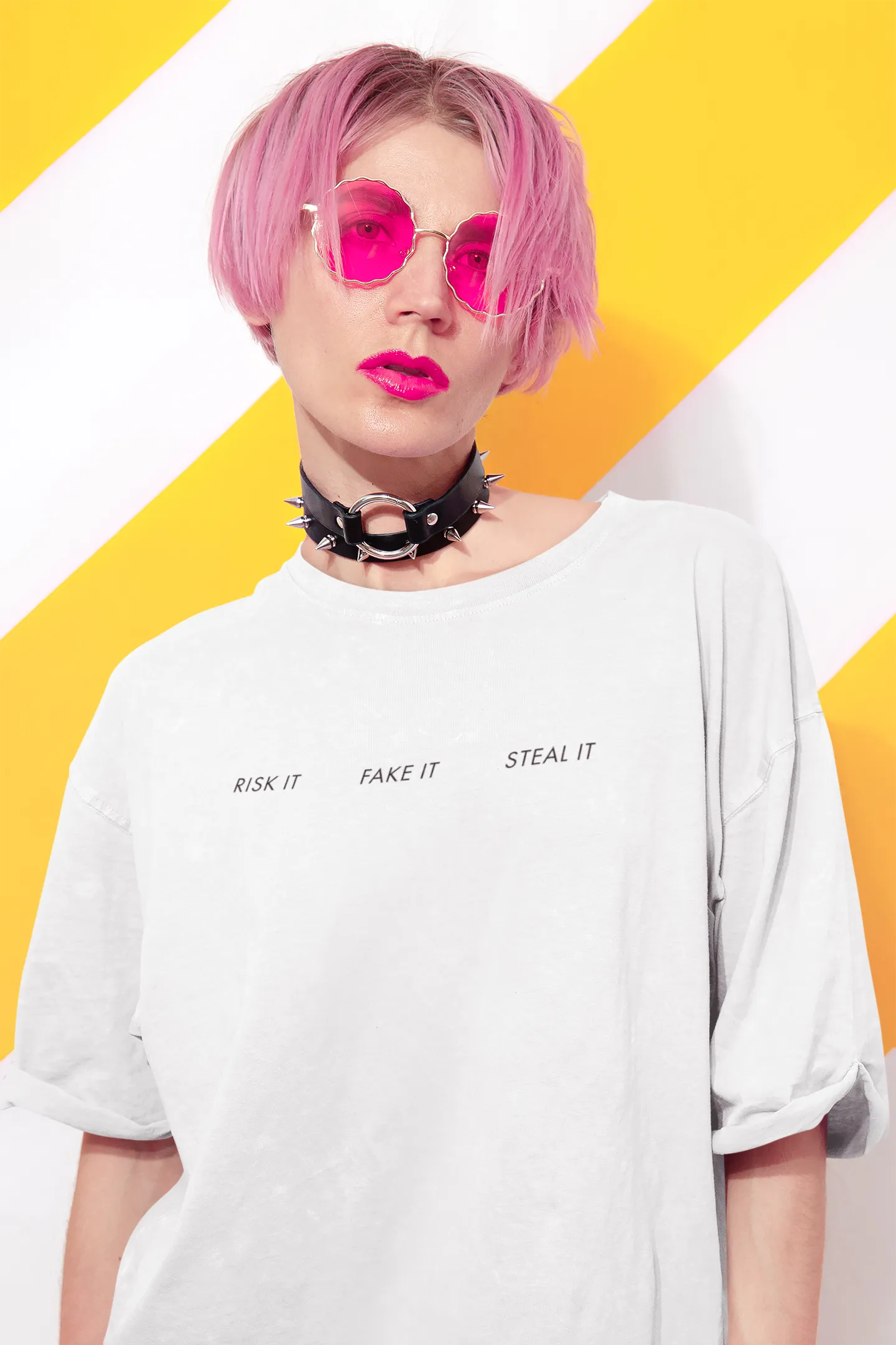 Official Crew Typography Oversize T-shirt