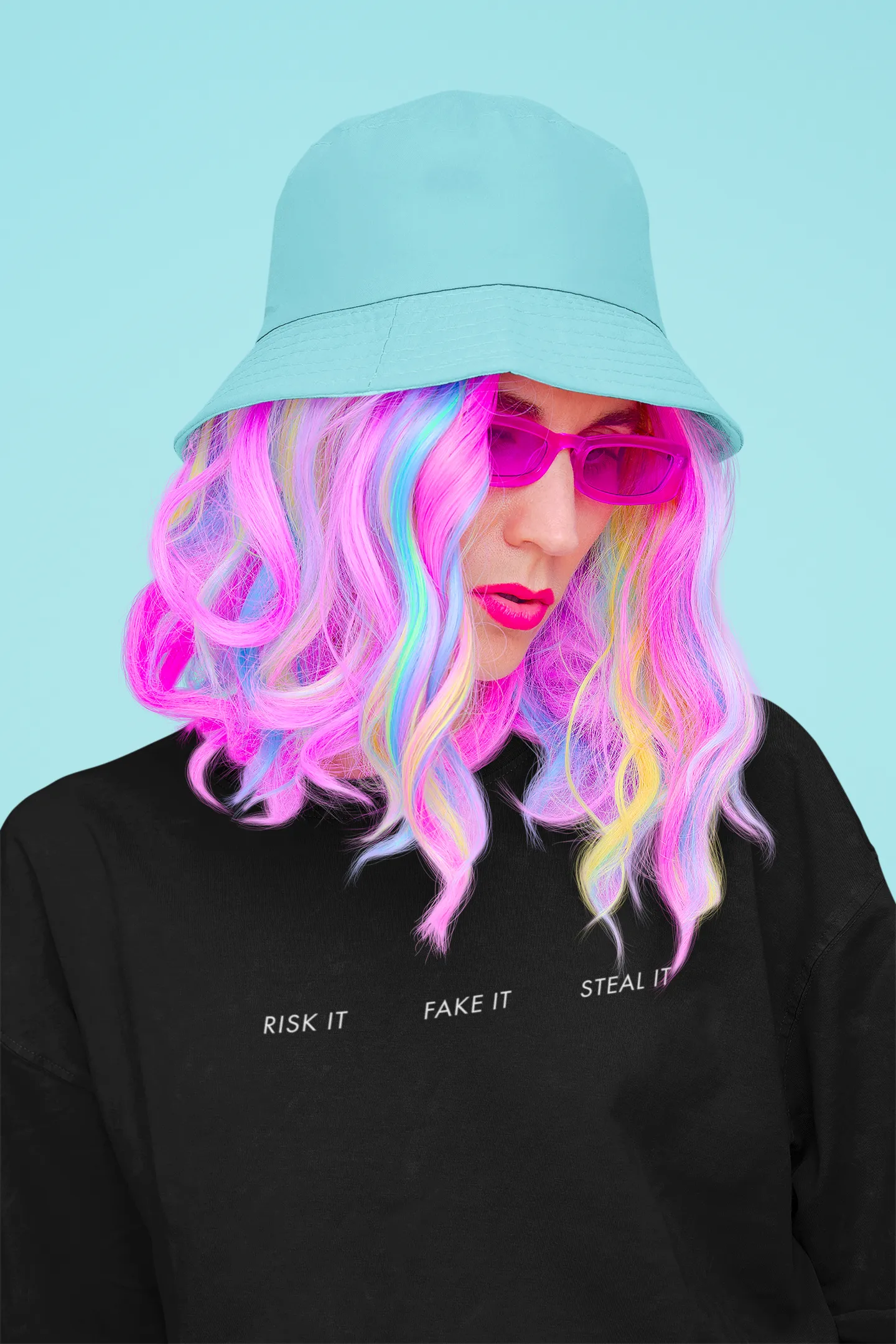 Official Crew Typography Oversize T-shirt