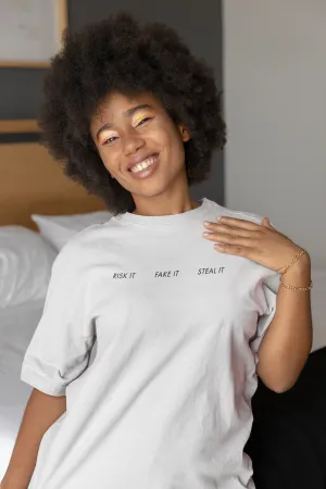 Official Crew Typography Oversize T-shirt