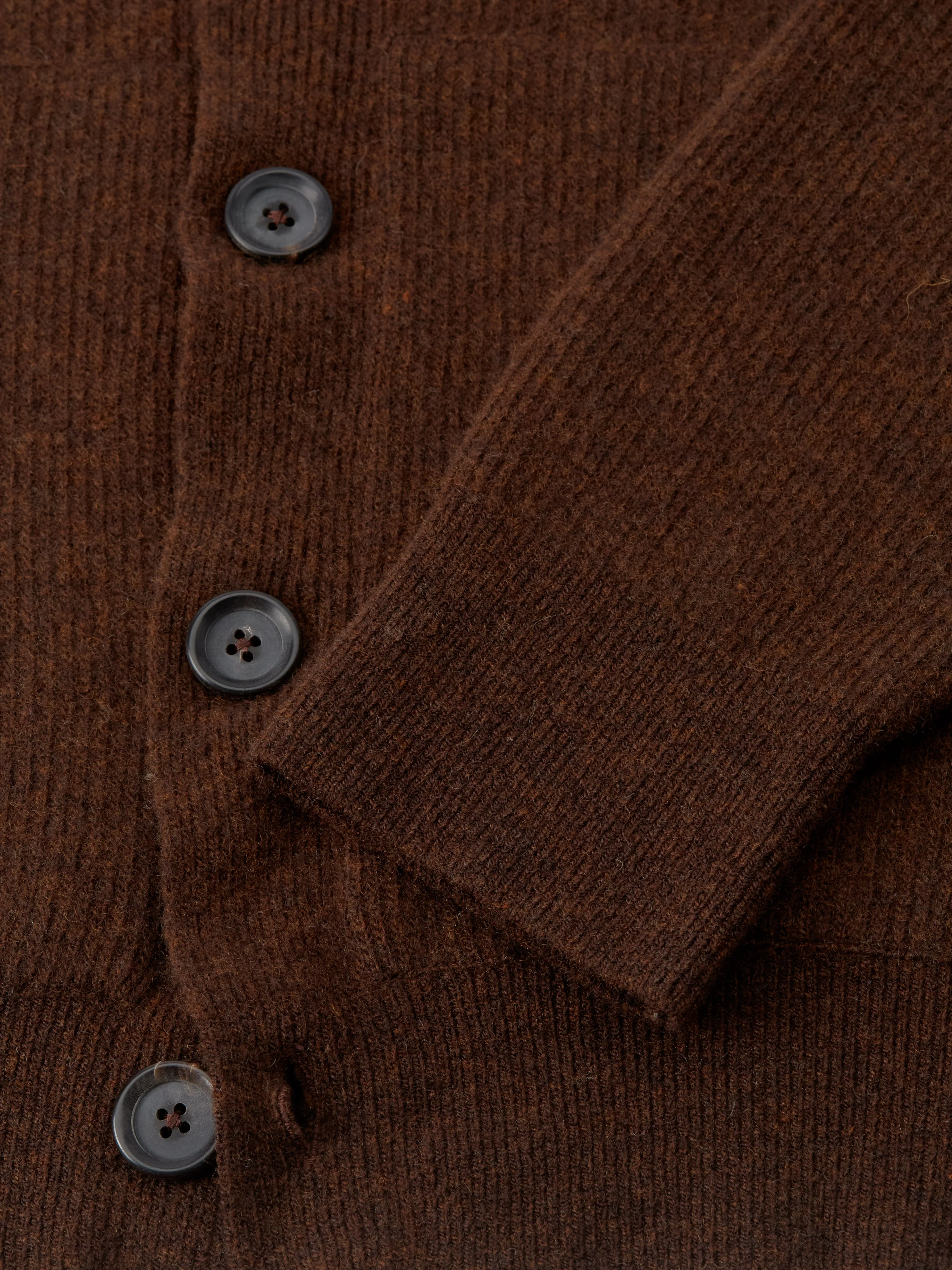 Oliver Spencer Caradale Cardigan Hartwell Brown