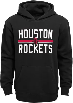 Outerstuff NBA Kids Youth Classic Performance Sweatshirt Fleece Pullover Hoodie - Milwaukee Bucks Black - Youth X-Small