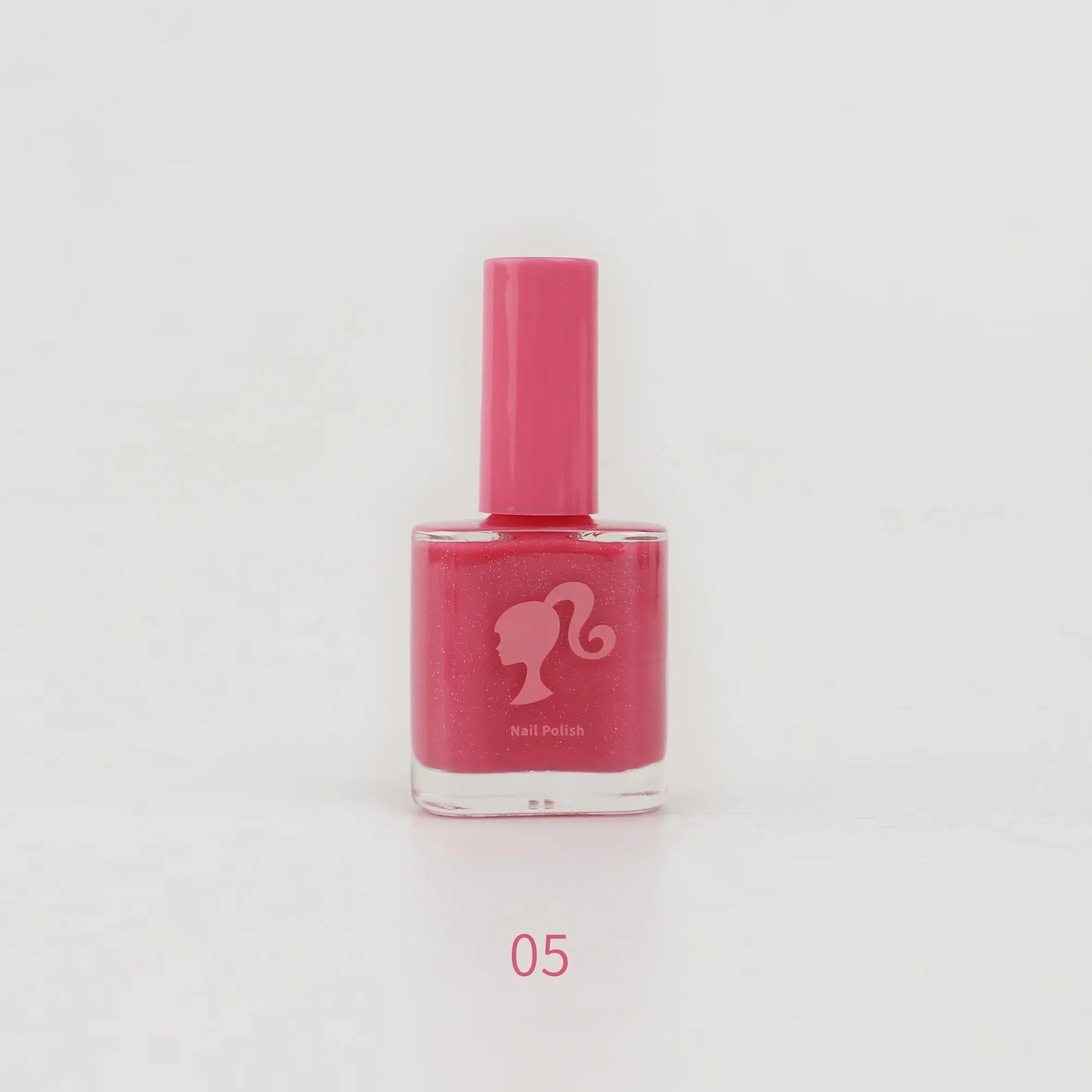 Pack of 2 | Barbie Collection Nail Polish(05)(Dark Pink)