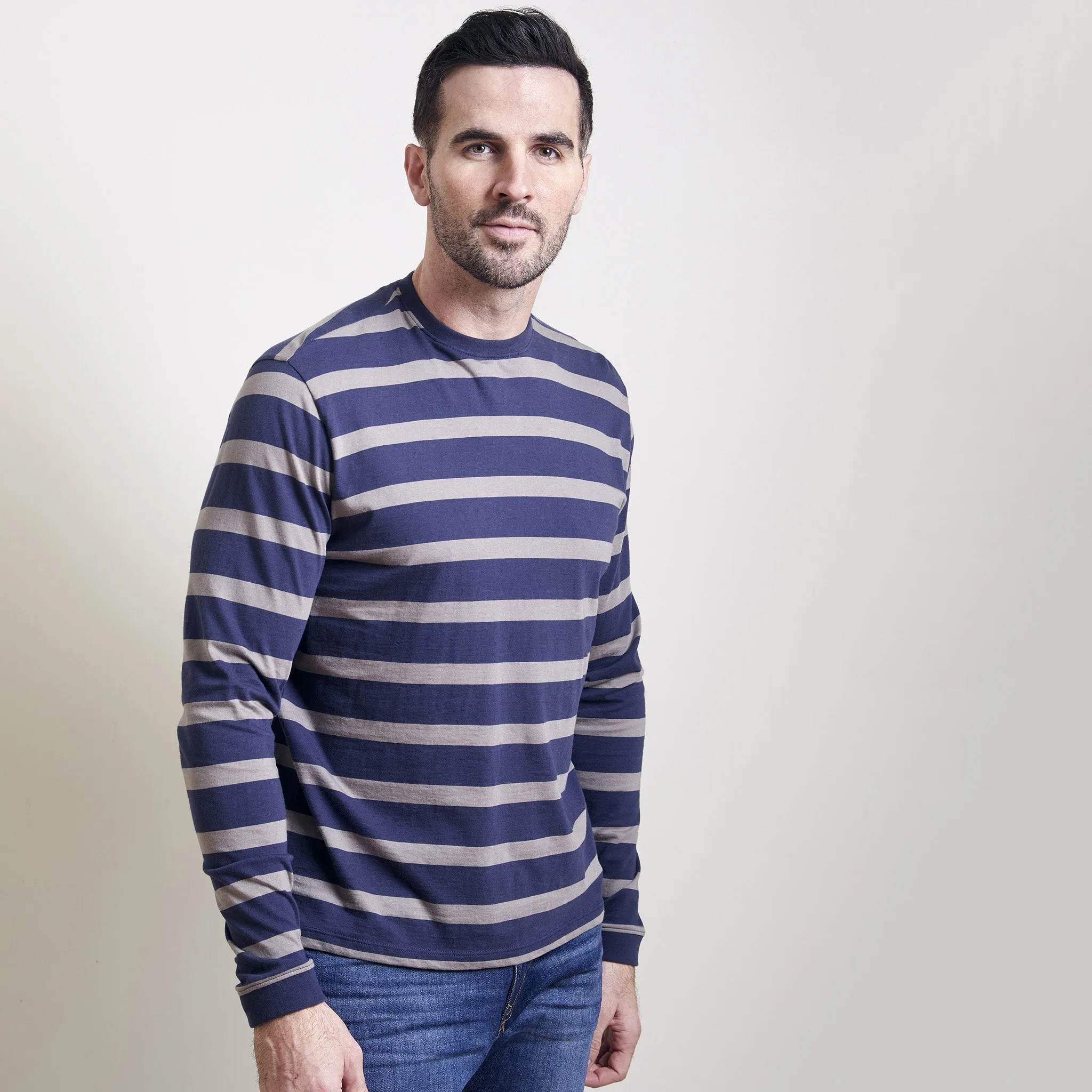 Palisades Crew Long Sleeve Tee Shirt