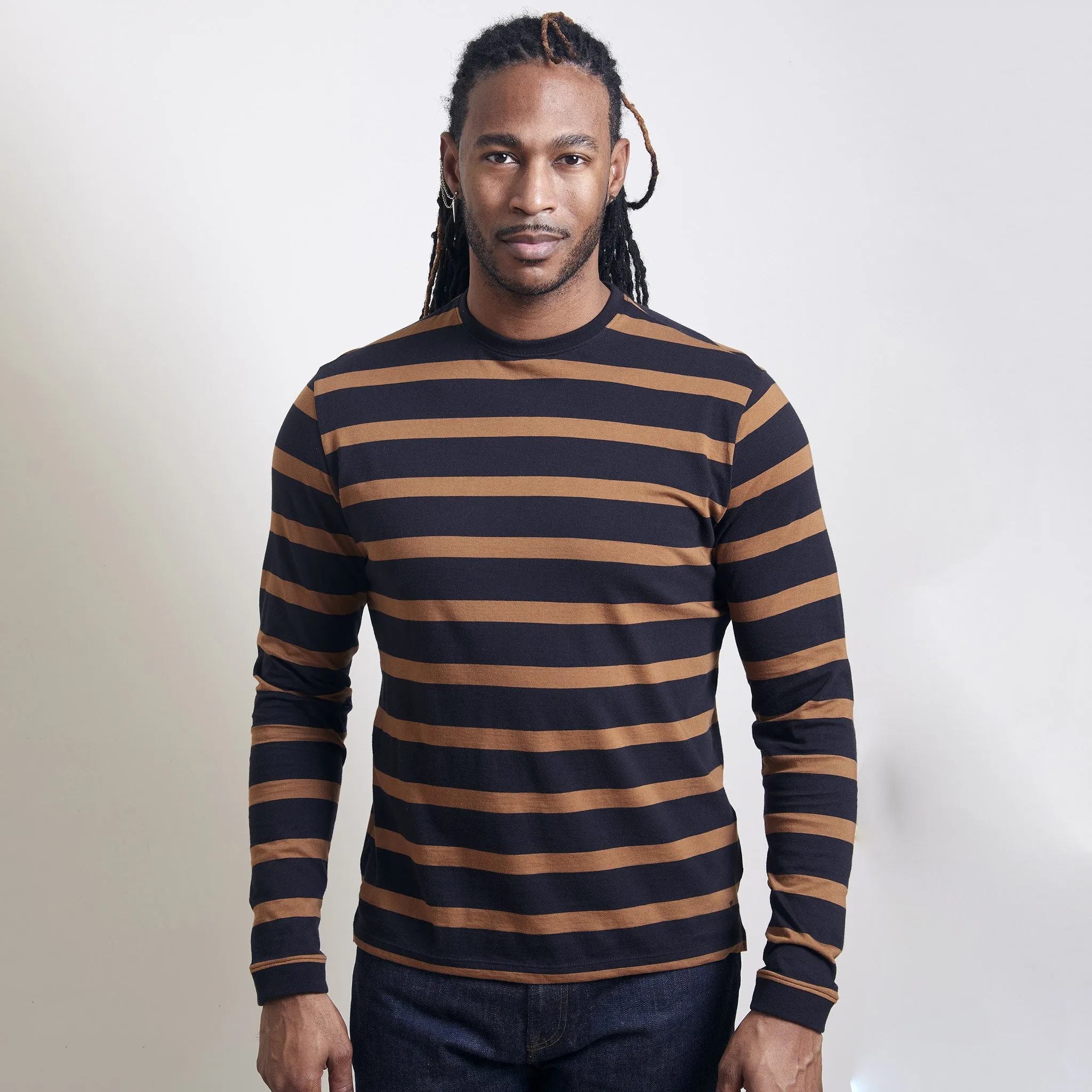 Palisades Crew Long Sleeve Tee Shirt