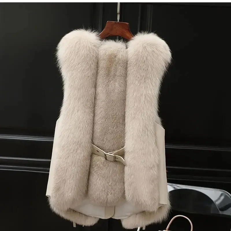 Pankh Sherin Fur Formal Jacket