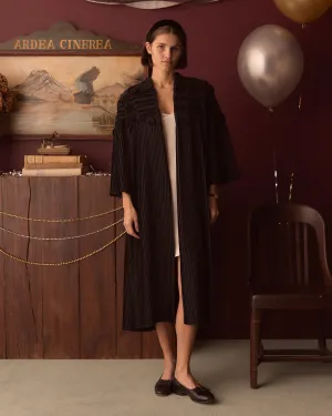 Pleated Opera Coat
