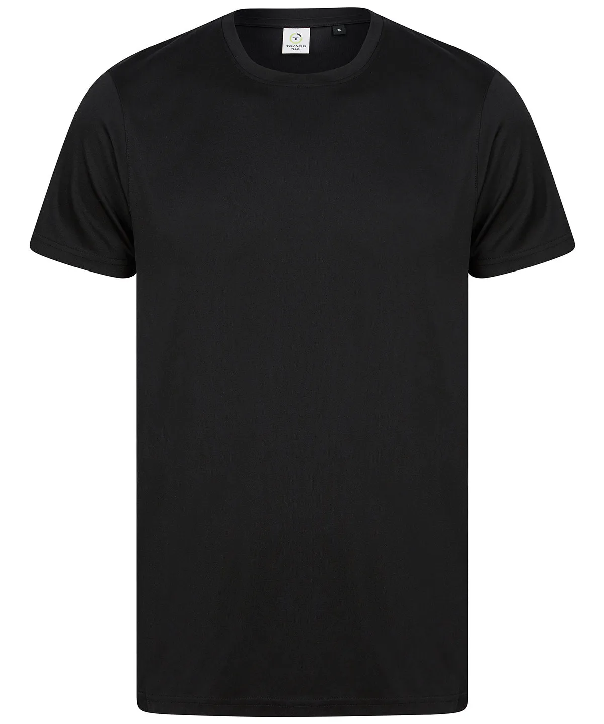 Recycled performance T | Black