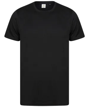Recycled performance T | Black