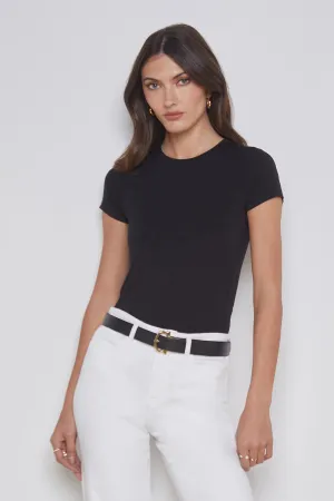 Ressi Fitted Tee Black