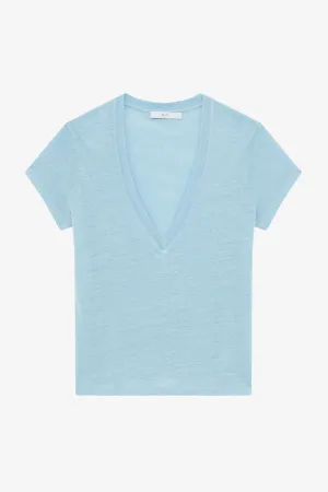 Rodeo Tee- Shirt Azure Blue