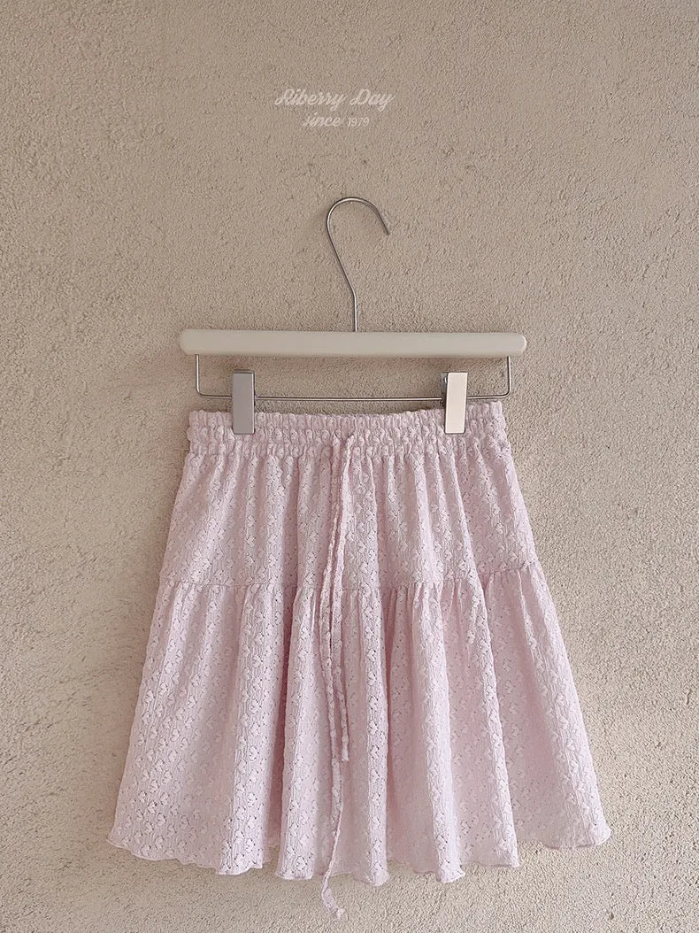 Sakura Aroma Heart Mini Skirt