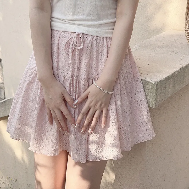 Sakura Aroma Heart Mini Skirt