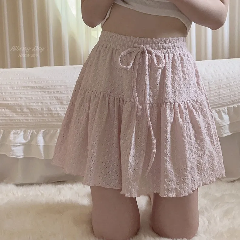 Sakura Aroma Heart Mini Skirt