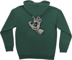 SANTA CRUZ Men's Pullover Hooded Sweatshirt Screaming Hand Skate Sweatshirt
