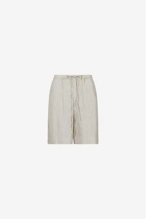 Santo Soft Linen Shorts Natural