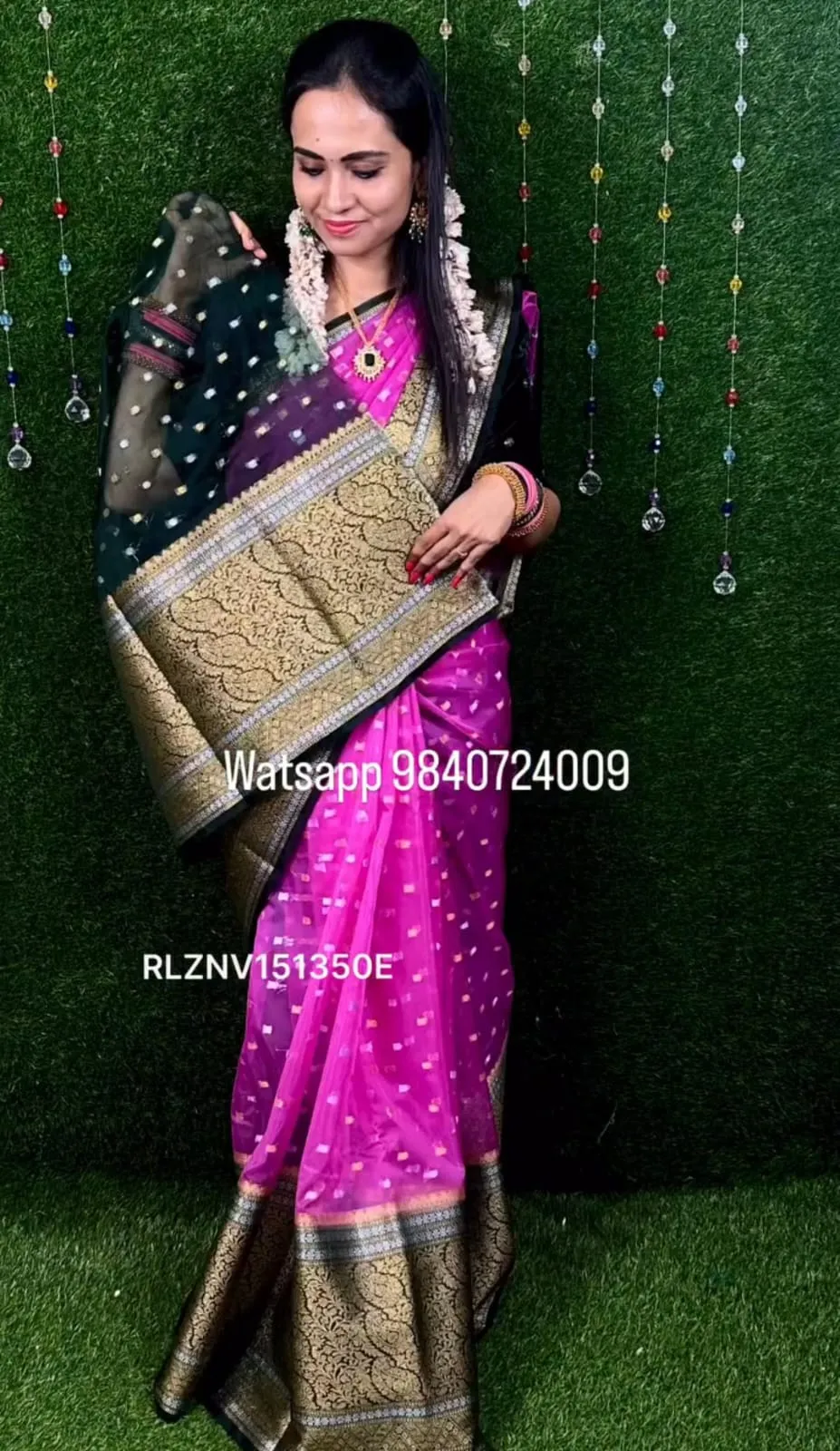 Semi organza soft silk sarees😍