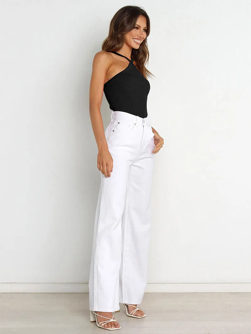 Sexy Short Camisole Sleeveless Thread Knitted Vests Wholesale Womens Tops