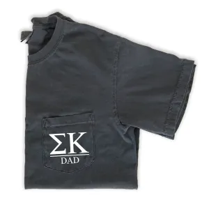 Sigma Kappa Dad T-Shirt - Grey
