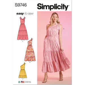 Simplicity Sewing Pattern S9746 Misses' Dresses