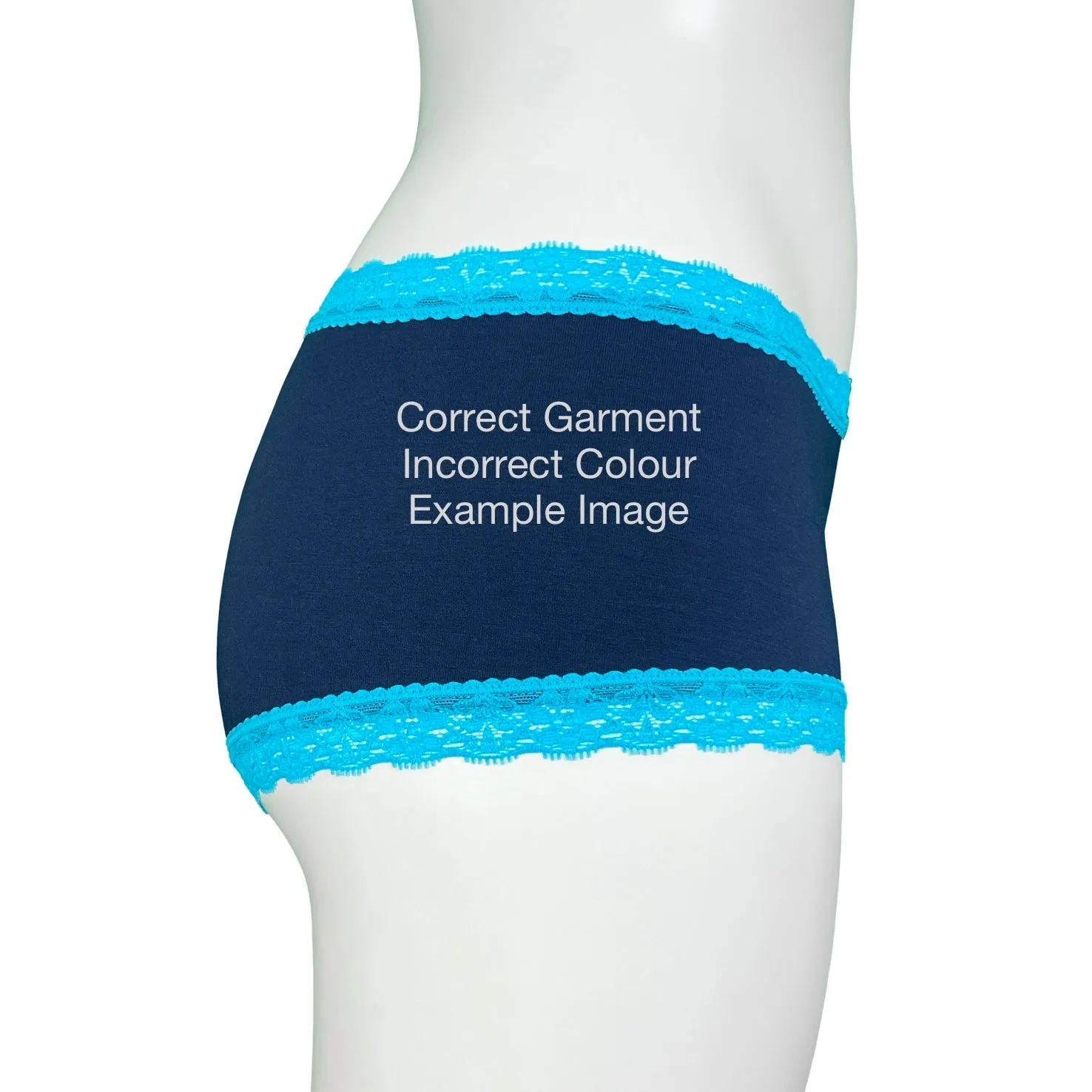 Soft Bamboo Jersey Boy Short - Aqua & Spearmint