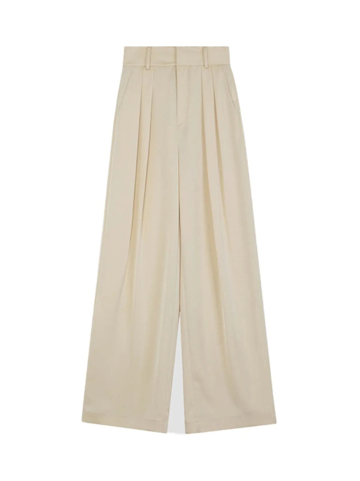Straight Wide-leg Classy Chic Pants