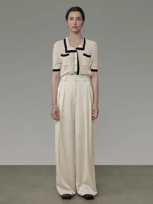 Straight Wide-leg Classy Chic Pants