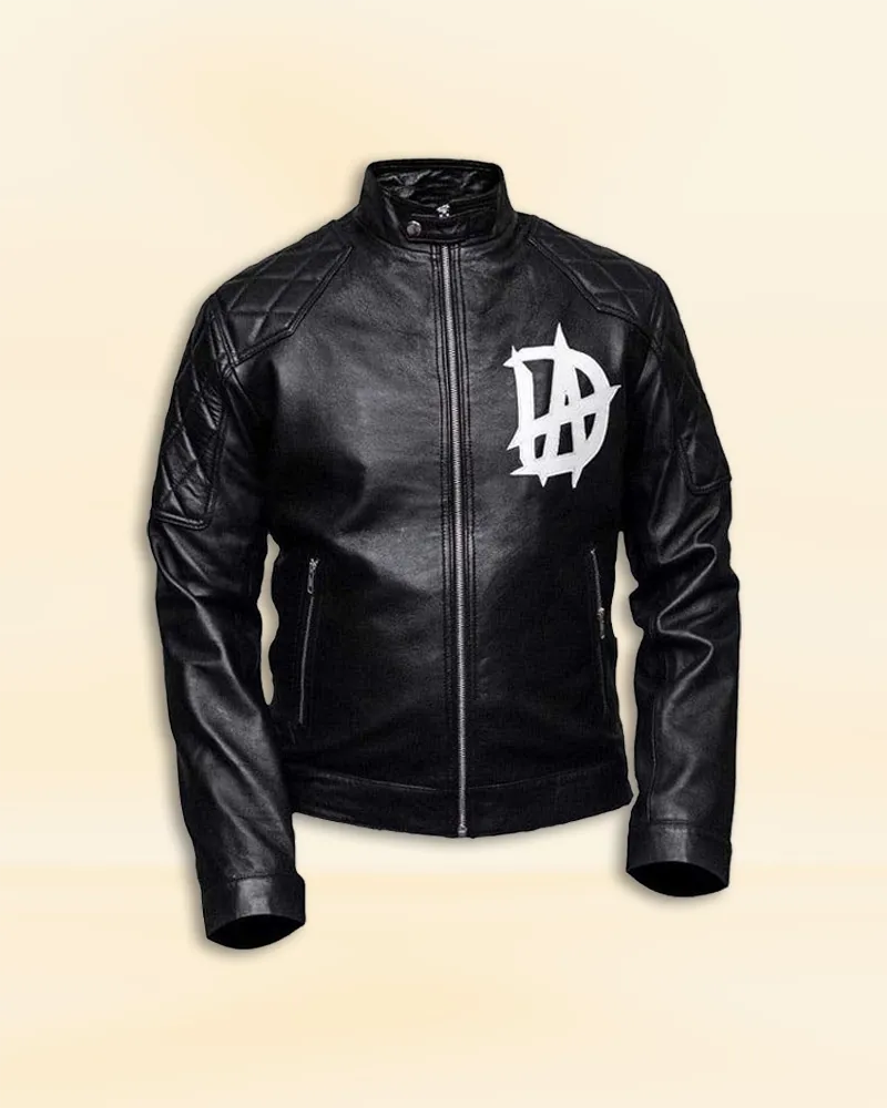Stylish Black Leather Jacket Worn By Dean Ambrose | Dean Ambrose Stylish Black Leather Jacket