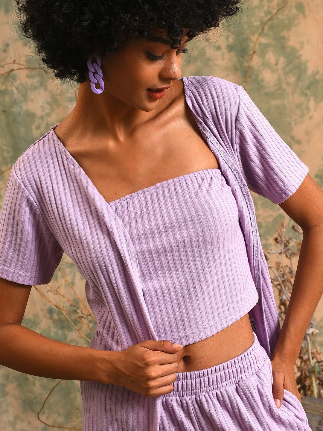 Stylish Casual Co-Ord 3 Piece Set