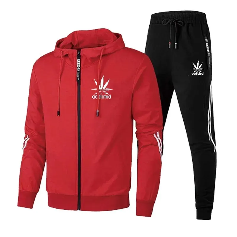 Stylish Men's Winter Tracksuit Set