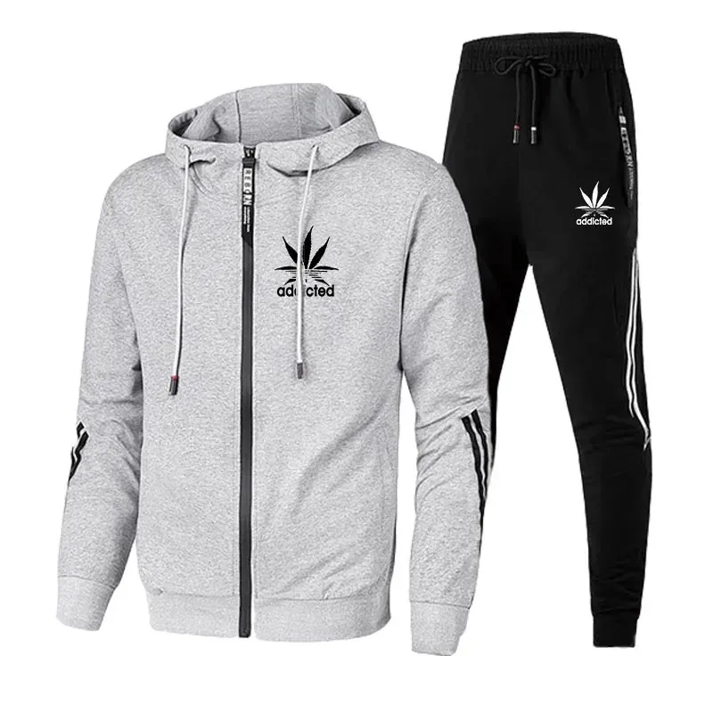 Stylish Men's Winter Tracksuit Set