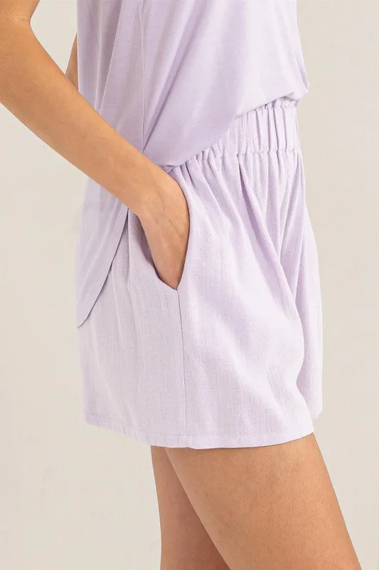 Super Soft Lightweight Cotton Blend Shorts