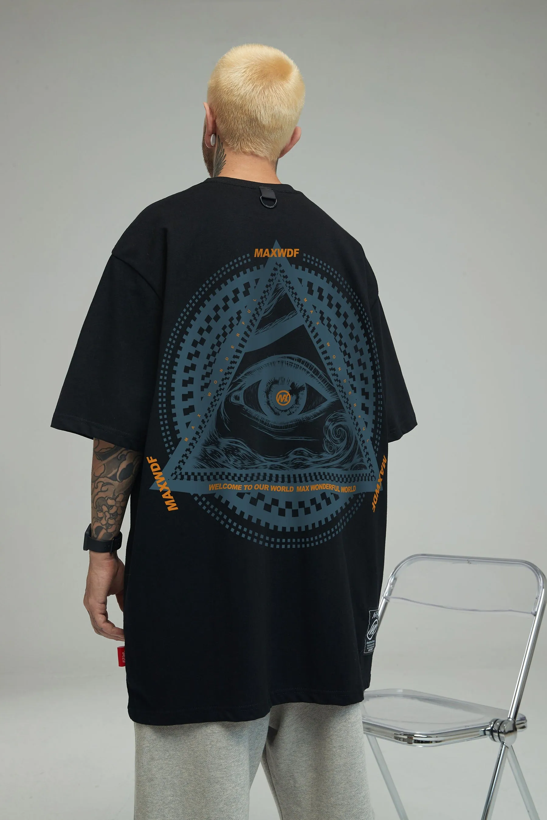 T Shirt Streetwear Eye, Oversize