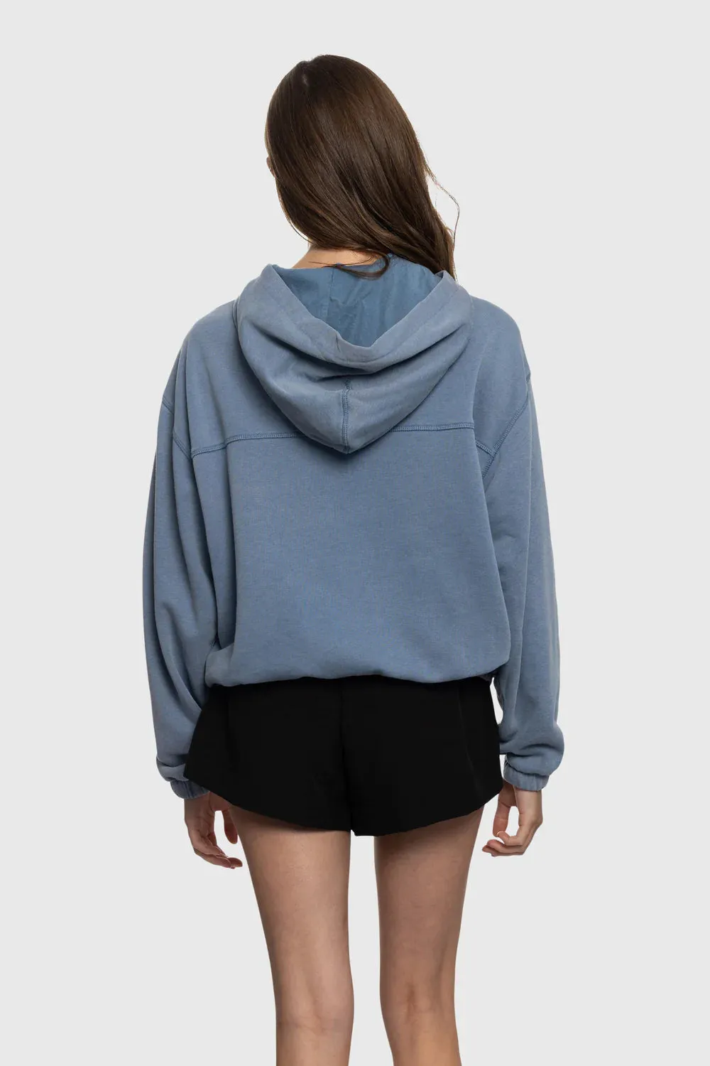 TEAMLTD WOMENS RAINBOW TECH ZIP HOODIE