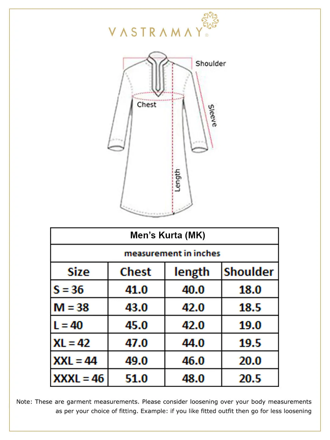 Vastramay Men's Purple Georgette Embellished Kurta