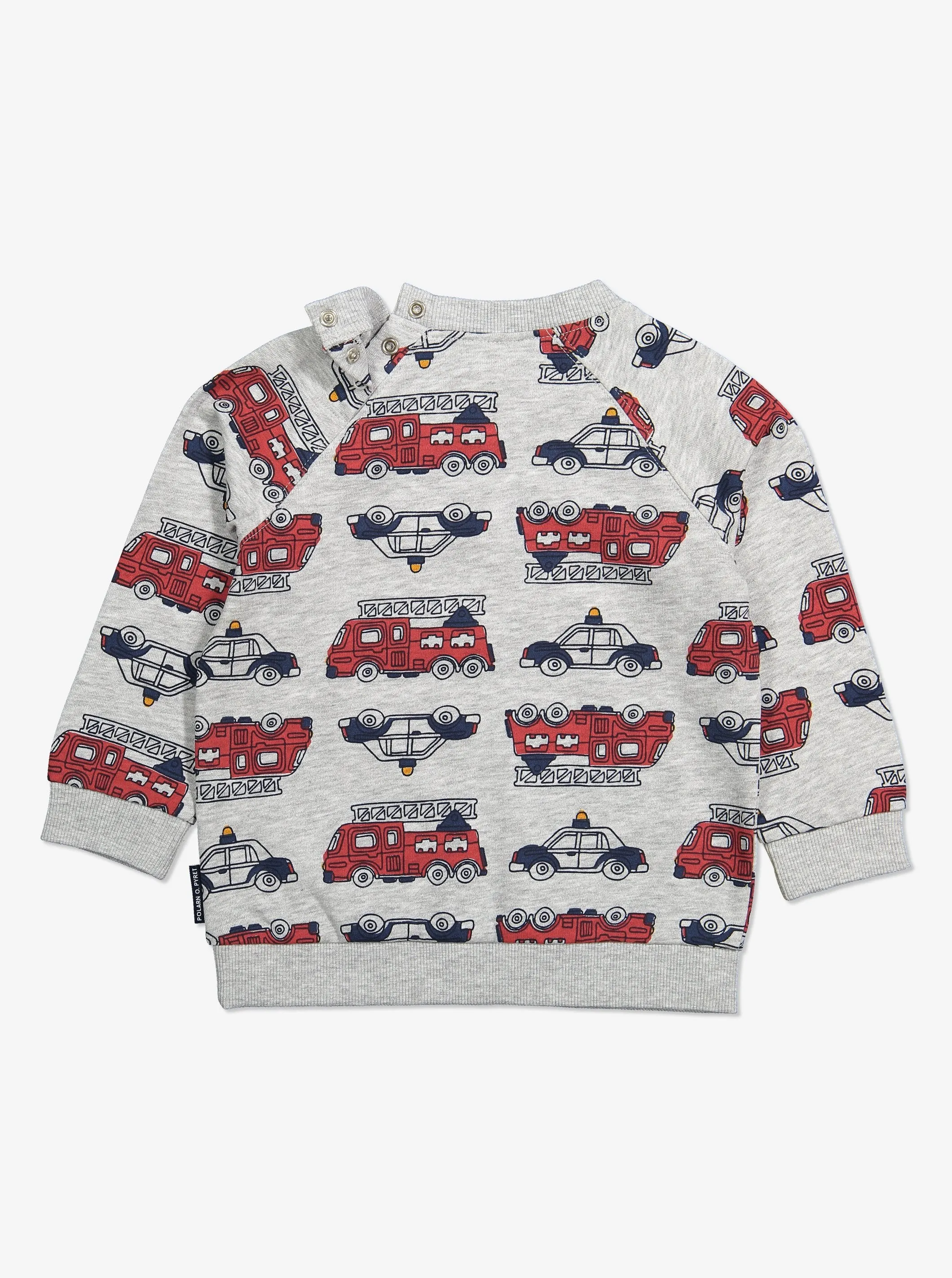 Vehicle Print Kids Sweatshirt