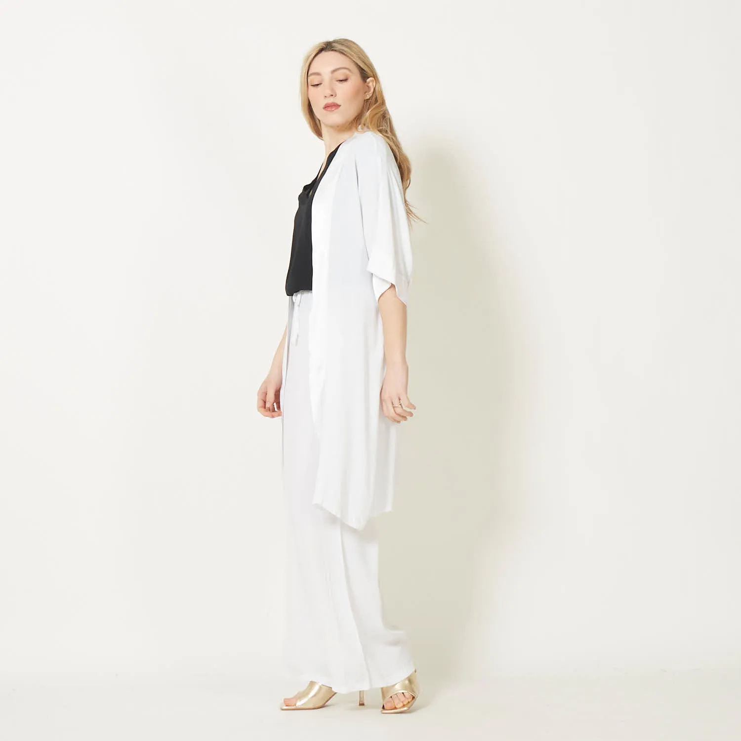 Wholesale long viscose lightweight Cardigan