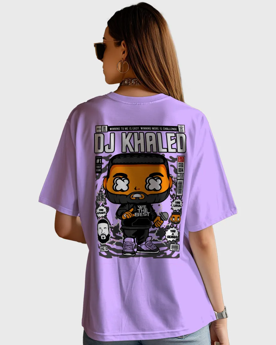 Womens Oversized TShirt Trending Dj Khaled