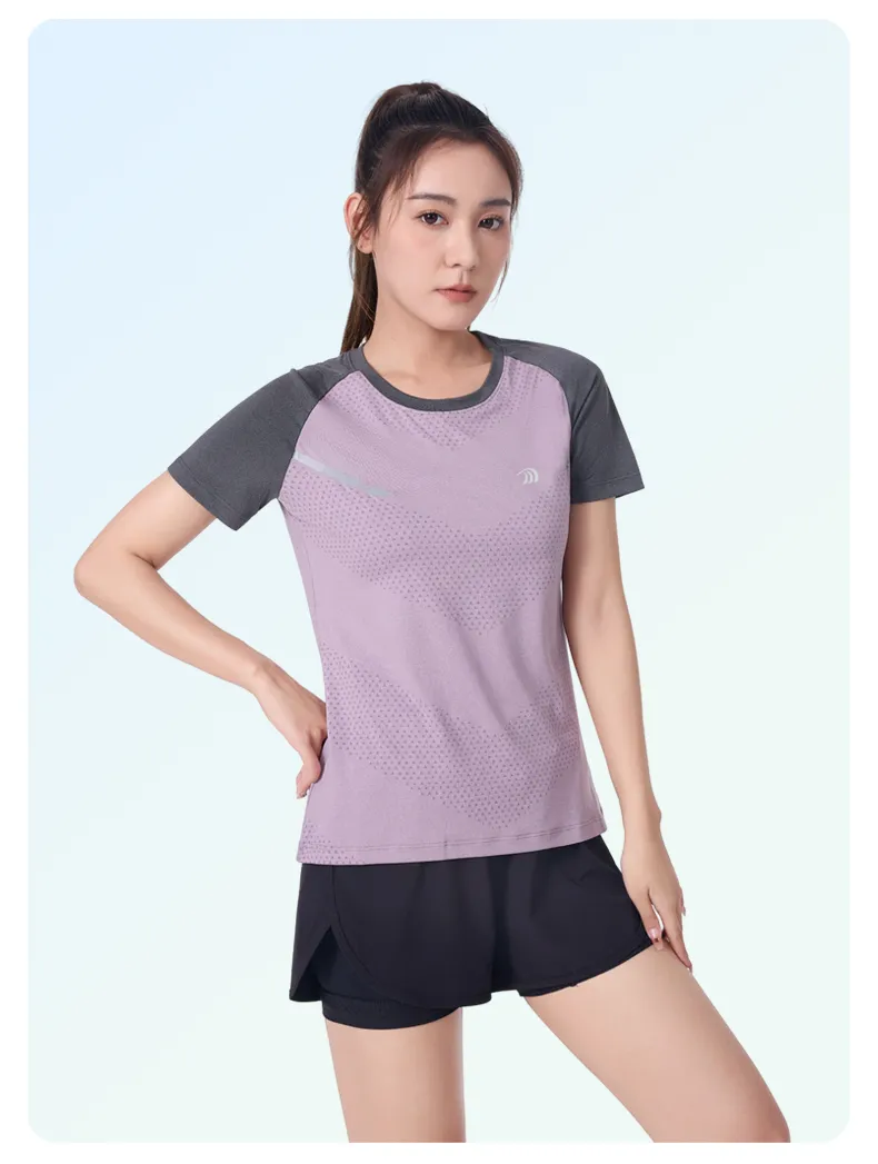 Women's Raw Yarn UV Protection Running T-Shirt