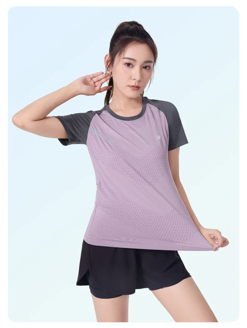 Women's Raw Yarn UV Protection Running T-Shirt