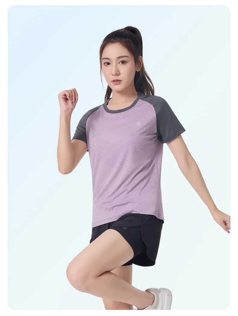 Women's Raw Yarn UV Protection Running T-Shirt
