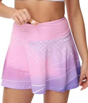 Women's Tennis Skirts Golf Skorts with Pockets High Waisted Inner Shorts Athletic Workout Pleated Skirts