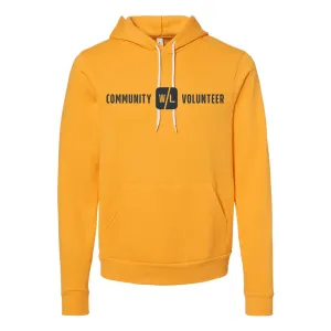 Woodlands Church Volunteer - Sponge Fleece Hoodie